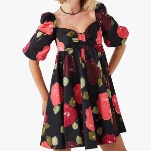 Kate Spade Just Rosy Beau Dress XS NWOT